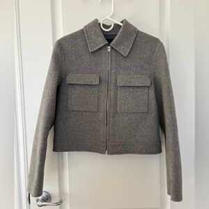 Theory Gray Utility Jacket